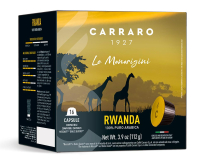 Кава в капсулах Carraro Rwanda DOLCE GUSTO (моносорт арабіки), 16 шт - фото