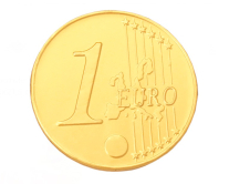 Монеты Евро из молочного шоколада Only, 21,5 г (9002859057144) - фото