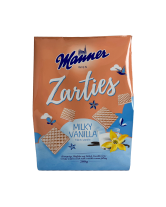 Вафлі Manner Zarties з начинкою молочна ваніль 200г 5шт/ящ (9000331627540) - фото