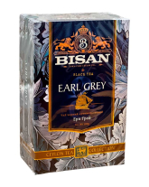 Чай чорний ароматизований Граф Грей BISAN Erl Grey, 100 г (4791007012627) - фото