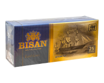 Чай Граф Грей BISAN Erl Grey (черный ароматизированный чай в пакетиках), 25шт*2г (4791007012702) - фото