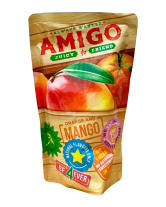 Напиток сокосодержащий Апельсин и манго AMIGO Orange & Mango, 200 мл (5310364000918) - фото