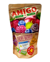 Напиток сокосодержащий Ягодный AMIGO Very Berry, 200 мл (5319990227225) - фото