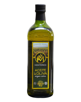 Оливковое масло первого отжима Monterico Virgin Extra Aceite de Oliva, 1 л (8412454002172) - фото