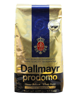 Кофе в зернах Dallmayr Prodomo, 500 г (100% арабика) 4008167103219 - фото