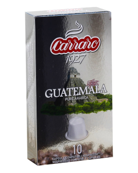 Кофе в капсулах Carraro Guatemala NESPRESSO, 10 шт (моносорт арабики) - фото