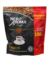 Кава розчинна Nero Aroma Classico, 400 г (100 г у подарунок) (30/70) (4820093482431) - фото