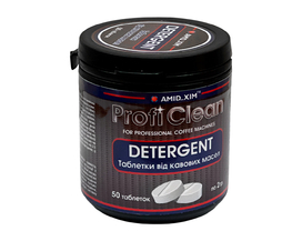 Засіб для видалення кавових масел Profi Clean Detergent (таблетки 50шт*2г), 100 г - фото