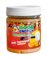 Фундучна паста з арахісом та медом Good Energy, 250 г (4820175571237) - фото