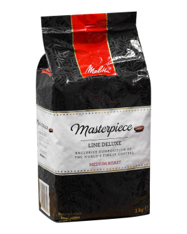 Кофе в зернах Melitta Masterpiece, 1 кг (100% арабика) 4002720006597 - фото