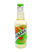 Напій соковмісний Tymbark Персик-яблуко, 250 мл (скло) (5900334000828) - фото