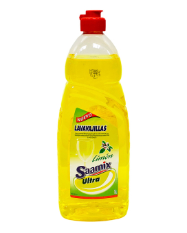 Засіб для миття посуду Saamix Lavavajillas Ultra Limon, 1 л (8413281301018) - фото