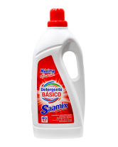 Гель для прання універсальний Saamix Detergente Basico Maxima Eficacia, 3,015 л (8413281801754) - фото
