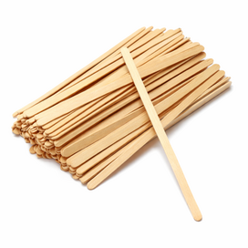 Мішалки Дерево 140 мм 500 шт. - фото