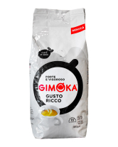Кава в зернах Gimoka Bianco Gusto Ricco, 1 кг (10/90) (8003012000060) - фото