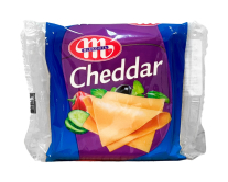 Сир плавлений тостерний Чеддер Mlekovita Cheddar, 130 г (5900512999630) - фото