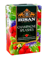 Чай композиційний Бризки шампанського BISAN Champagne Splashes, 80 г (4820186123326) - фото