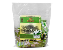 Чай Жасмин BISAN Jasmine (зеленый ароматизированный чай в пакетиках), 50шт*2г (4820186121339) - фото