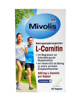 Фото продукта:L-карнитин Mivolis L-Carnitin, 60 капсул (4058172937057)
