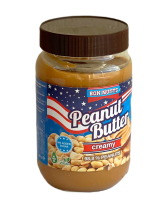 Арахисовое масло кремовое без сахара Bon Nutts Peanut Butter Creamy, 340 г (3770015887367) - фото