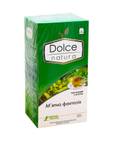 Чай зеленый "Dolce Natura" Мятная фантазия, 2г*25 шт (чай в пакетиках) (4820093485487) - фото