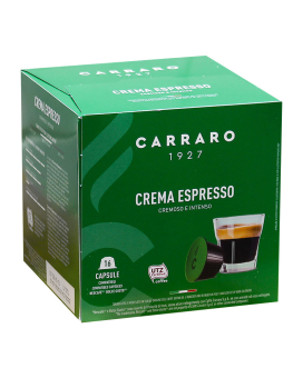 Кава в капсулах Carraro Crema Espresso DOLCE GUSTO, 16 шт 8000604900838 - фото