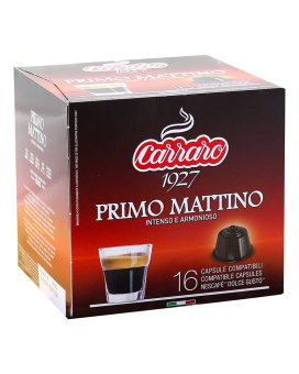 Кофе в капсулах Carraro Primo Mattino DOLCE GUSTO, 16 шт (8000604900715) - фото