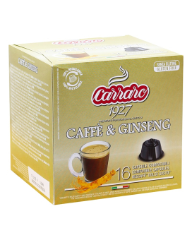 Кофе в капсулах Carraro Caffe & Ginseng DOLCE GUSTO, 16 шт (8000604900852) - фото