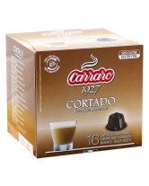 Кава в капсулах Carraro Cortado DOLCE GUSTO, 16 шт (8000604900746) - фото
