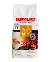 Кофе в зернах Kimbo Aroma Gold 100% Arabika, 1 кг 8002200102180 - фото