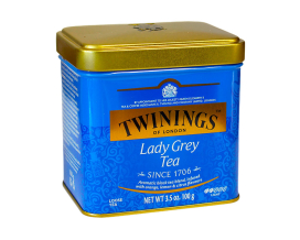 Чай черный Twinings Lady Grey, 100 г (ж/б) (070177086671) - фото