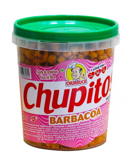Смесь орехов, семечек, кукурузки со вкусом барбекю Chupitos Barbacoe, 350 г - фото