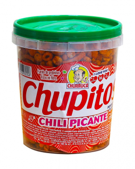 Смесь орехов, семечек, кукурузки со вкусом чили Chupitos Chili, 350 г - фото