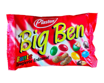 Драже арахісове у шоколаді з глазур'ю Big Ben Bunte Dragierte Erdnusse, 250 г (4000281225501) - фото