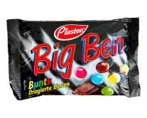 Драже шоколадное в глазури Big Ben Bunte Dragierte Linsen, 250 г (4000281212501) - фото