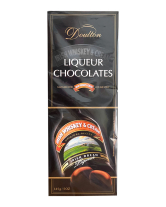 Конфеты шоколадные Doulton Irish Whiskey & Cream Liqueur Chocolates Ирландский виски и крем, 145 г (4000281499506) - фото