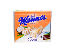 Вафлі Manner Cocos з кокосовим прошарком, 75 г (9000331604435) - фото