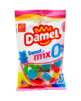 Цукерки желейні без цукру Damel Sweet Mix 0% Sugar Солодкий мікс, 90 г (8411500115231) - фото