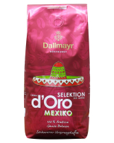 Кава в зернах Dallmayr Selection Crema D'Oro Mexiko, 1 кг (100% арабіка) - фото