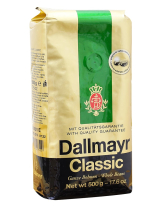 Кава в зернах Dallmayr Classic, 500 г (90/10) (4008167023500) - фото