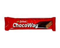 Вафлі в шоколаді з шоколадним прошарком PRO Sweet ChocoWay, 25 г (8683125787005) - фото