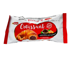 Круаcсан с шоколадно-ореховой начинкой PRO Sweet Croissant, 40 г (8693029704879) - фото