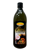 Оливкова олія для смаження Iberica Olive Pomace Oil, 1 л (ПЕТ пляшка) (8436024291278) - фото