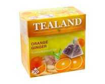 Чай фруктовий Апельсин-Імбір TEALAND Orange Ginger, 40 г (20шт*2г) (5900675009665) - фото