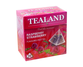 Чай фруктовый Малина-Клубника TEALAND Raspberry Strawberry, 40 г (20шт*2г) (5900675009603) - фото