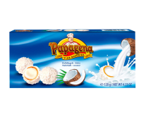 Конфеты вафельные шарики Papagena Waferballs Coсonut с кокосовой начинкой, 120 г (9002859034350) - фото