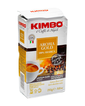 Кофе молотый Kimbo Aroma Gold 100% Arabica, 250 г 8002200102111 - фото