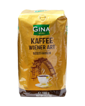 Кава в зернах Gina Wienter Art по-віденськи, 1 кг (9002859064364) - фото