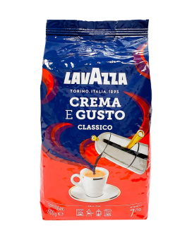 Кофе в зернах Lavazza Crema e Gusto Classico, 1 кг (30/70) 8000070051003 - фото