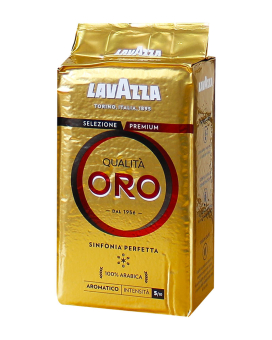 Кава мелена Lavazza Qualita Oro, 250 г (100% арабіка)  (8000070019911) - фото